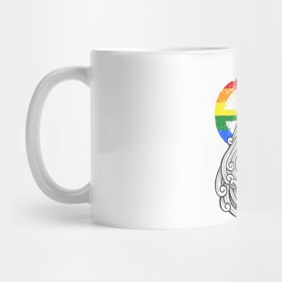 Lesbian pride lady of the lake gay lgbt Mug